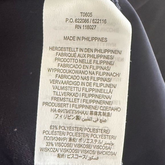 BODEN Powis Navy Blue Wide Leg Dress Pants 14L‎ - Picture 6 of 7